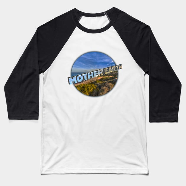 Mother Earth Baseball T-Shirt by ForgottenFabric